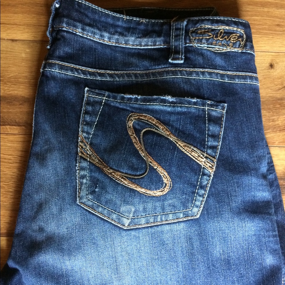 Silver Frances Flare Jeans